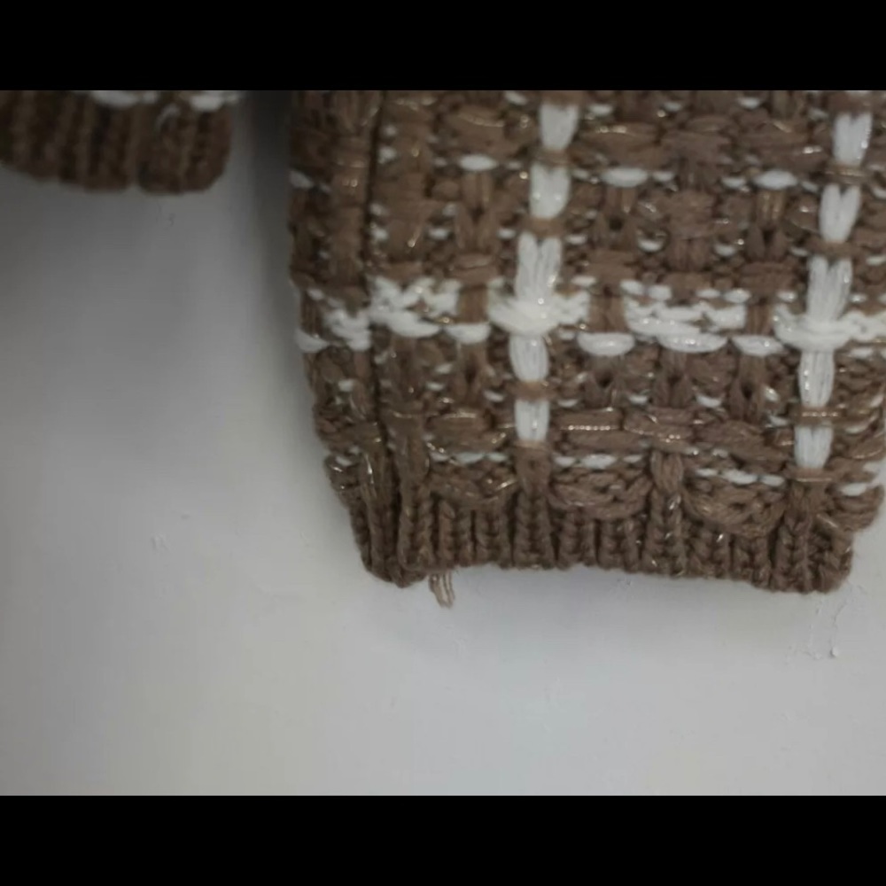 Michelle Nicole Button Front Long Sleeve Sweater - Picture 3 of 4